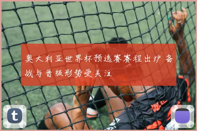 奥大利亚世界杯预选赛赛程出炉 备战与晋级形势受关注